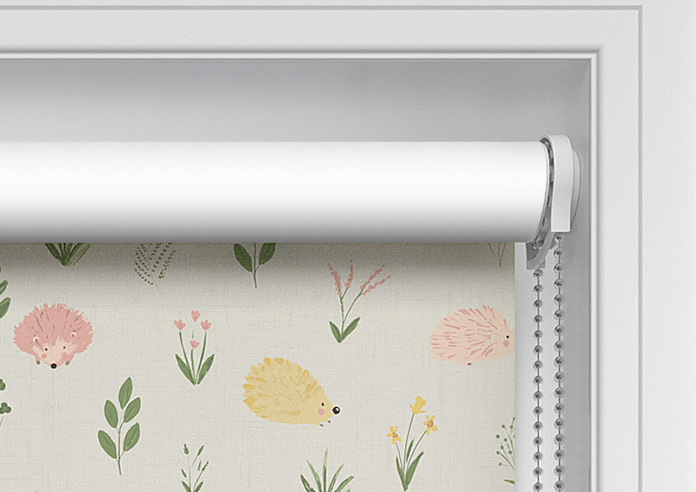 Pastel Hedgehogs, Brights - Twist&Fit Roller Blind - Image 11